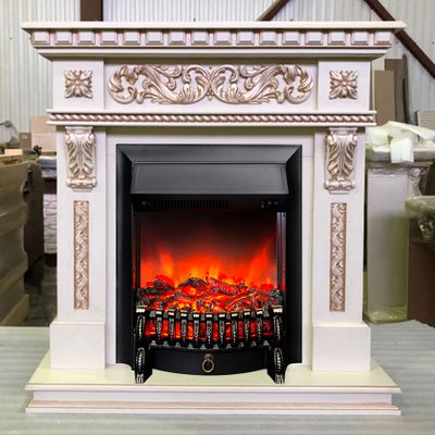 Электрокамин Verona WT с очагом Fobos