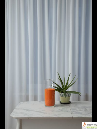 Насыпная свеча "Цилиндр 30 см", оранжевая "Оранжевый"