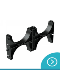 Кластер-держатель расстояния для труб кабельной канализации