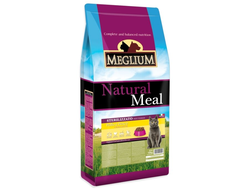 Meglium Sterilized корм для взрослых стерилизованных кошек и кастрированных котов всех пород, 15 кг