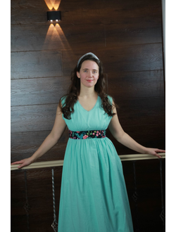 Костюм кимано и платье "Поле"