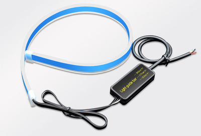 Гибкие ходовые огни с бегущим поворотником, 60см, 9-16v (комплект, 2шт)