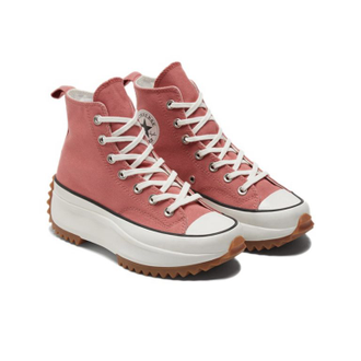 Кеды Converse Run Star Hike High Top розовые высокие на платформе