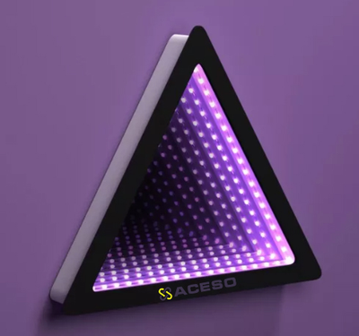 Светозвуковая панель "Бесконечность треугольник"