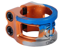 Купить зажим OATH CAGE V2 (ORANGE/BLUE/TITANIUM) для трюковых самокатов в Иркутске