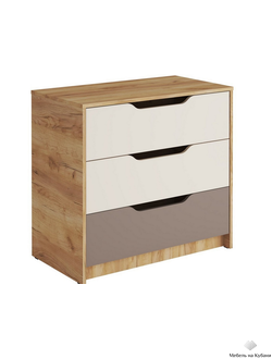 Rich КМ-001 Дуб Крафт золотой - Миндаль/Глиняный серый