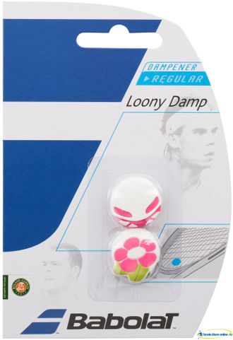 Виброгаситель Babolat Loony Damp (white/pink)