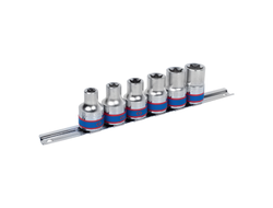 Набор торцевых головок 1/2", TORX Е-стандарт, E10-E20, 6 предметов KING TONY 4106PR