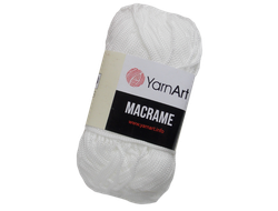 Macrame (YarnArt) цвет № 154 белый