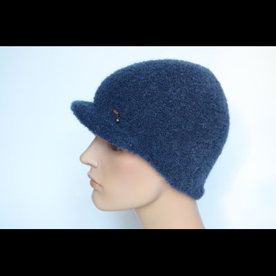 Синяя кепка жокейка женская Vizio Италия 8033 V фото