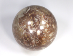 Шар Мрамор, Россия, Адыгея (78 мм, 673 г) №23414