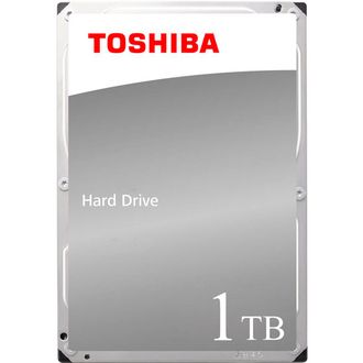 Жесткий диск для Видеонаблюдения HDD  1Tb TOSHIBA P300 SATA 6Gb/s 7200rpm 64Mb 3.5" HDWD110UZSVA