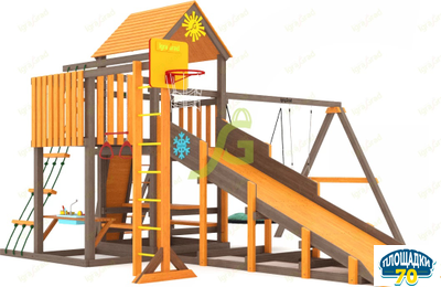 Всесезонная площадка IgraGrad С с балконом мод.1 SF