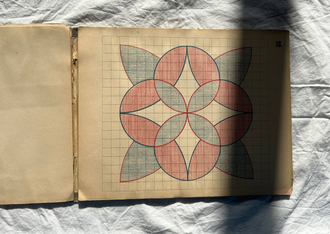 Школа первоначальнаго рисованiя, для детей от 8 до 12-летняго возраста в штриховке двумя цветными карандашами, 1903 год