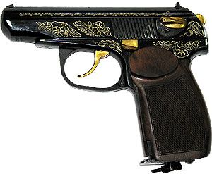 Пневматический пистолет МР 654 подарочный