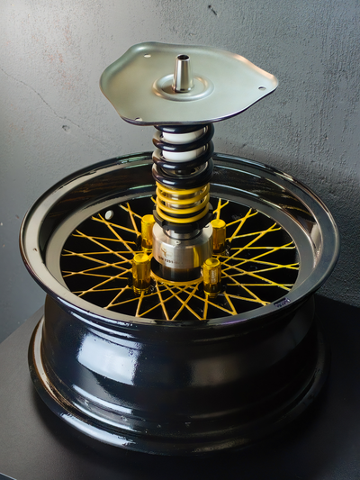 HOOKWHEELS BLACK-GOLD