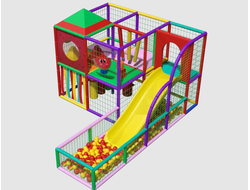 Игровой лабиринт «Арбузик» 4х3х2,5м