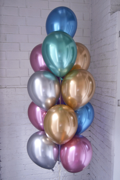 Воздушные шары "Хром"