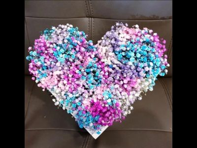 Сердце цветочное