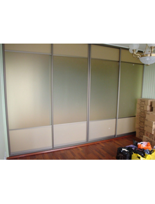 перегородка оракал и матовое стекло