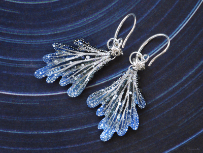 Оборотная сторона серёжек.