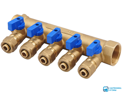 Коллекторы латунные одиночные купить в Тамбове