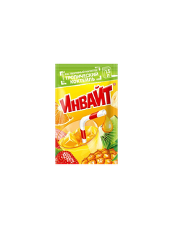 Растворимый напиток Invite Тропический Коктейль 12гр