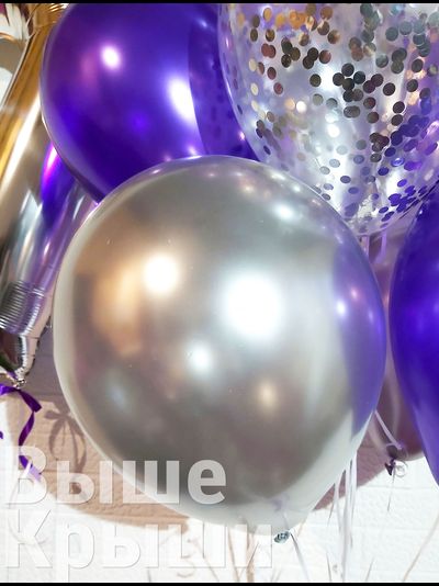 Сет "Гортензия" (11 шаров + 1 цифра)