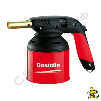 Горелка газовая Castolin 600 пьезо с 2-мя баллонами Castolin Butan 190