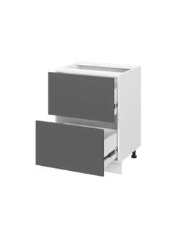 Кельн модульная Шкаф нижний с ящиками ШНГ2Я 600