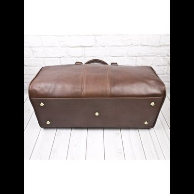 Кожаная дорожная сумка Campelli Premium brown (арт. 
4014-53)