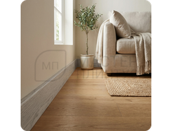 Плинтус из вспененного ПВХ Rico Concept 80мм 2,2м. 80201 Ясень норд