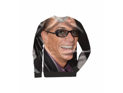 Свитшот 3D Jean-Claude Van Damme, Жан-Клод Ван Дамм №6