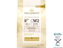 Шоколад Callebaut белый CW2 25,9%, 200 г