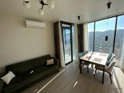 Продаётся квартира 2к, с потрясающим панорамным видом на побережье Чёрного моря, и горы. ЖК Tropical Garden