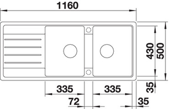 Мойка Blanco LEGRA  8 S, 523166
