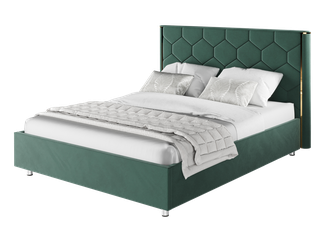 Кровать "Сицилия"  зелёного цвета