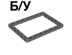 ! Б/У - Technic, Liftarm, Modified Frame Thick 11 x 15 Open Center, Dark Bluish Gray (39790 / 6265646) - Б/У