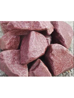 Малиновый кварцит галт.