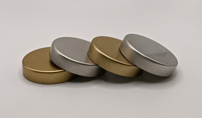 Крышка металлическая с вкладышем 45мм, арт. 9906