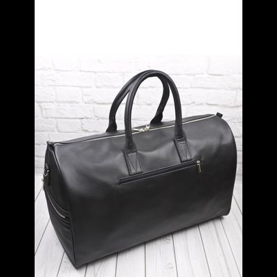 Кожаная дорожная сумка Caspoli Premium black (арт. 
4040-51)