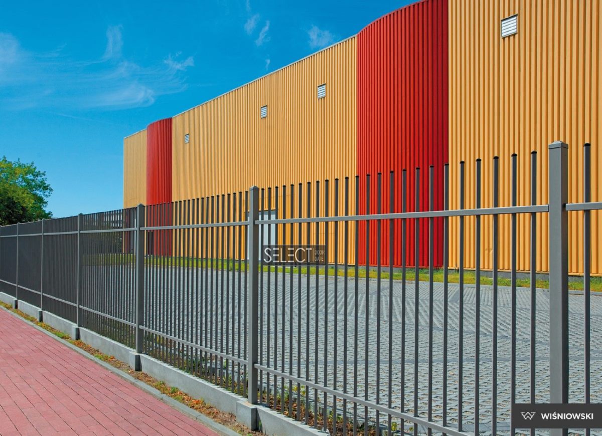 современный металлический забор. забор в стиле модерн pb01. ограждения , заборы, ворота. ограждение общественных зданий. ограждение общественных зданий.