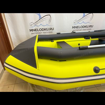 Моторная лодка Таймень NX 3800 НДНД PRO MAX фальшборт желтый/черный