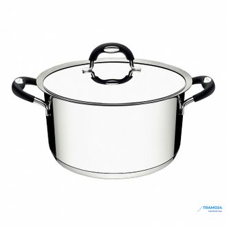 TRAMONTINA DUO SILICONE КАСТРЮЛЯ - 1.85 Л. С МЕТАЛЛИЧЕСКОЙ КРЫШКОЙ - 62484/160