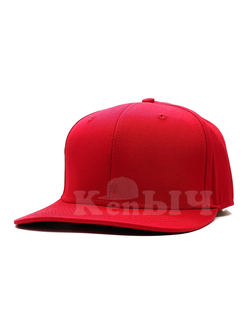 Кепка без рисунка красная