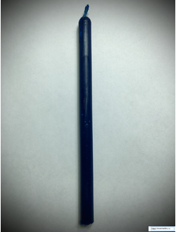 Свеча синяя №20/16 (до 3 ч. горения).