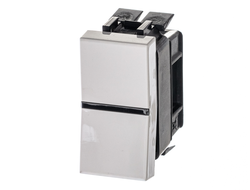 Переключатель промежуточный, 1 модуль, белый - ABB - Zenit - N2110 BL - 2CLA211000N1101