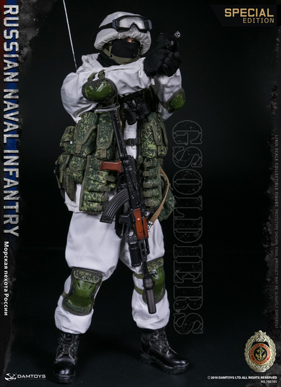 Российский боец морской пехоты (Федор Емельяненко) ФИГУРКА 1/6 RUSSIAN NAVAL INFANTRY 78070S DAMTOYS