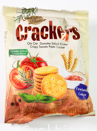 Крекеры Masterbaker с томатным вкусом, 100 гр