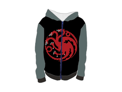 Толстовка 3D с полной запечаткой Дом Дракона, House of the Dragon №10